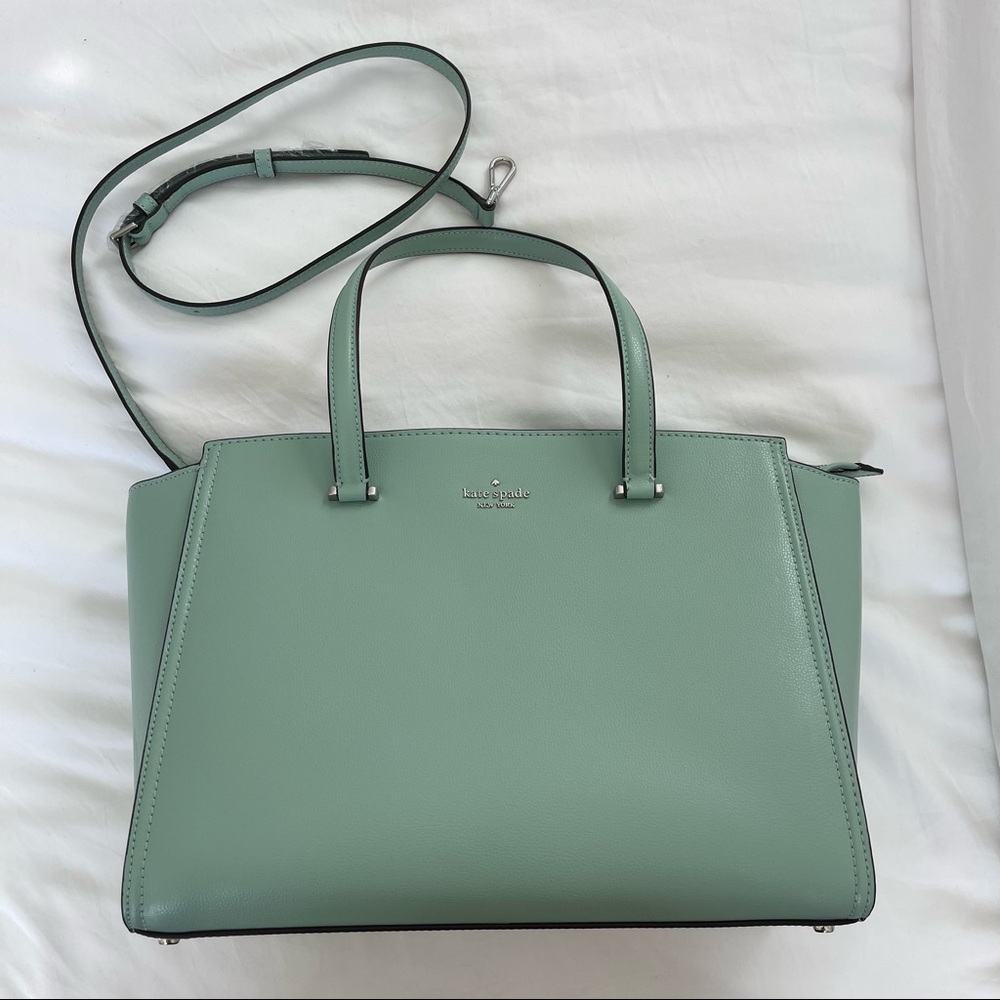 KATE SPADE GERALDINE PATTERSON DRIVE SPRINGMEDW GREEN/MINT HANDBAG